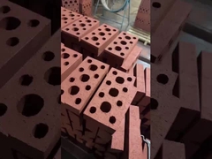 आसान स्थापना खोखली मिट्टी निर्माण ईंट अत्यधिक अग्निरोधक निकाली गई