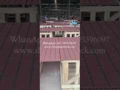 स्प्लिट टाइलें बाहरी पतली ईंट लाल प्रभाव आवरण आसान निर्माण